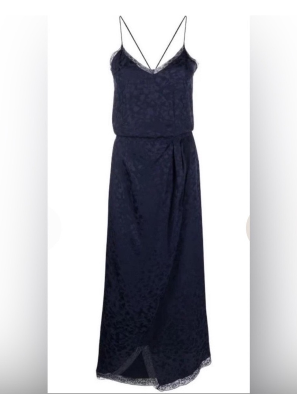 Zadig & Voltaire Rixi Jac Leo silk dress